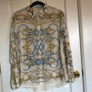 J.Mcaughlin woman print shirt